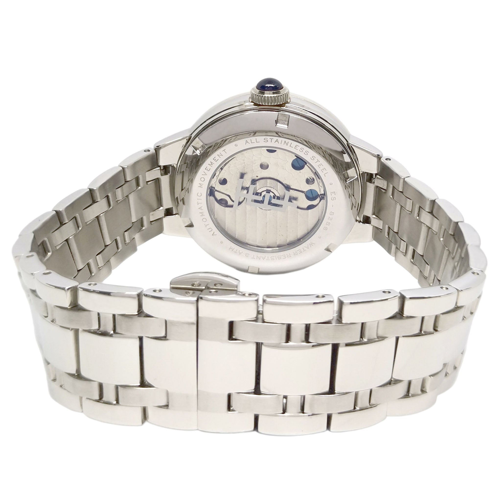 Earnshaw Stainless Steel Silver Dial Men's Automatic Watch - ES-8266-11