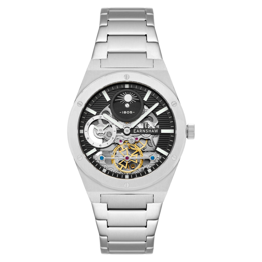 Earnshaw Stainless Steel Silver Stainless Steel Men's Watch - ES-8291-11