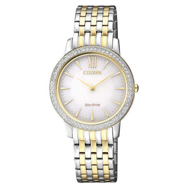 逆輸入★Citizen AR Eco-Drive White Gold Stainless Watch EX1484-81A_grande.jpg?v=1721749667