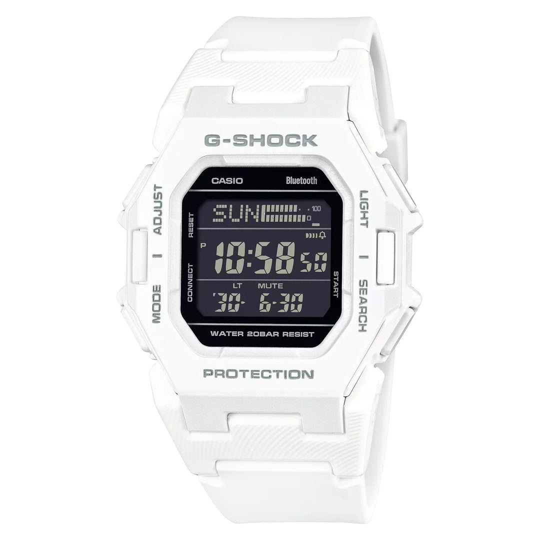 Casio G-SHOCK White Resin Digital Men's Chronograph Watch - GDB500-7D