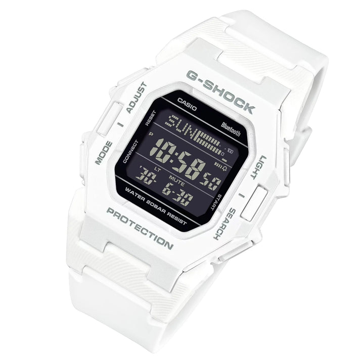 Casio G-SHOCK White Resin Digital Men's Chronograph Watch - GDB500-7D