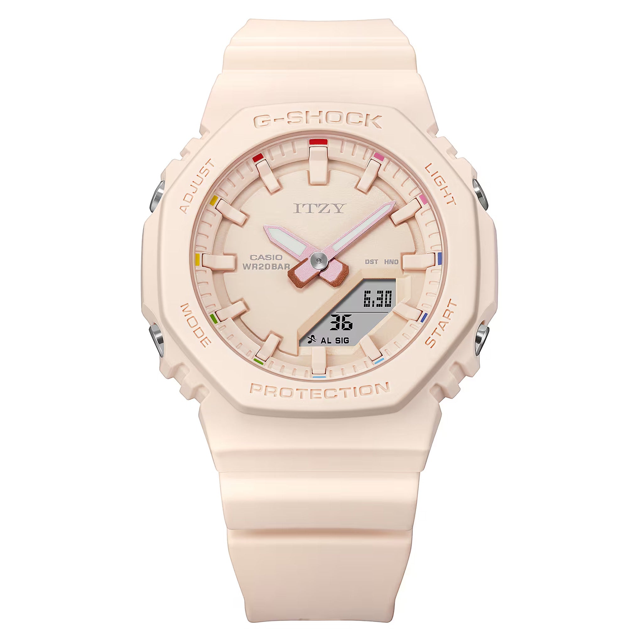 Casio G-SHOCK Neutral Resin Digital-Analogue Women's Watch - GMAP2100IT-4A