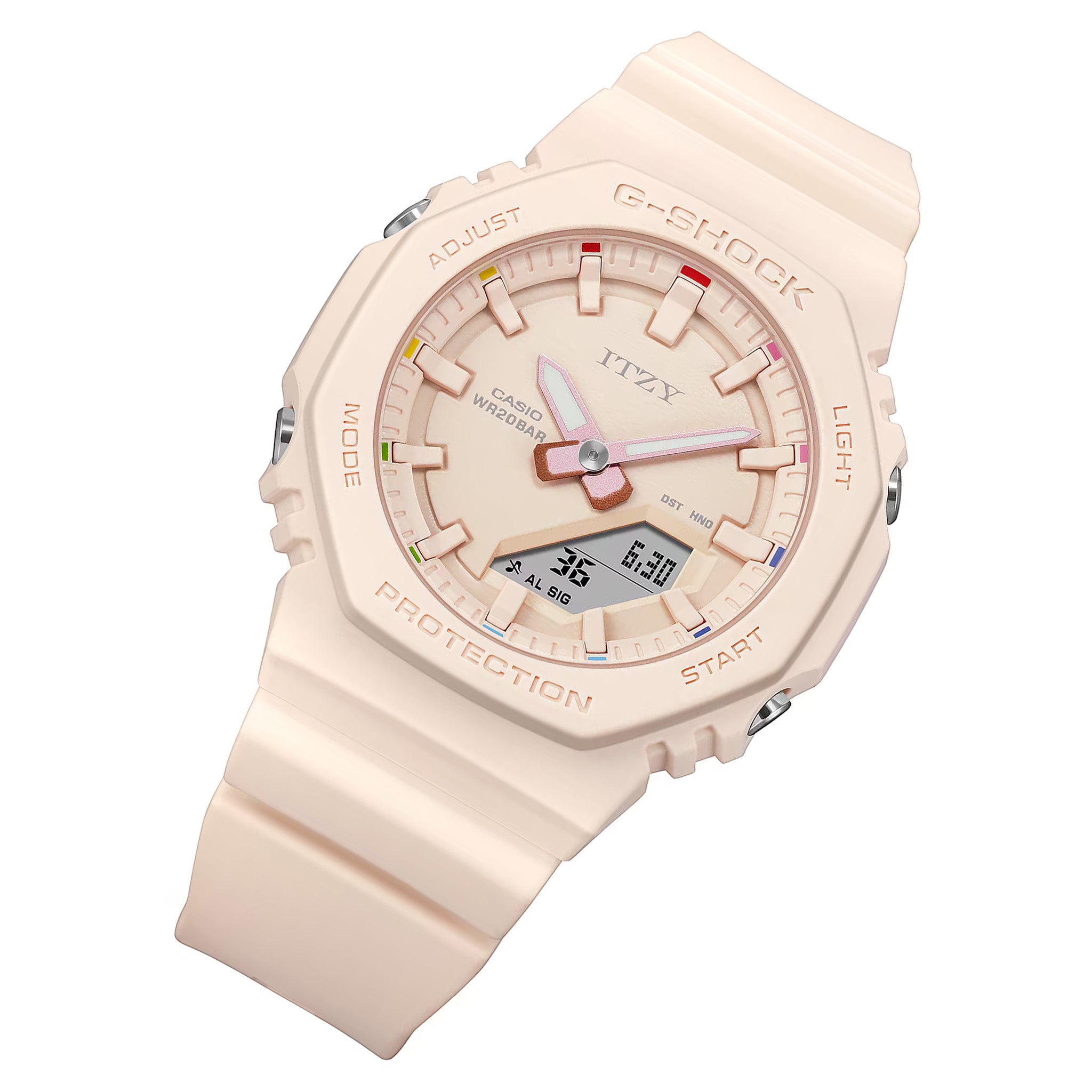 Casio G-SHOCK Neutral Resin Digital-Analogue Women's Watch - GMAP2100IT-4A