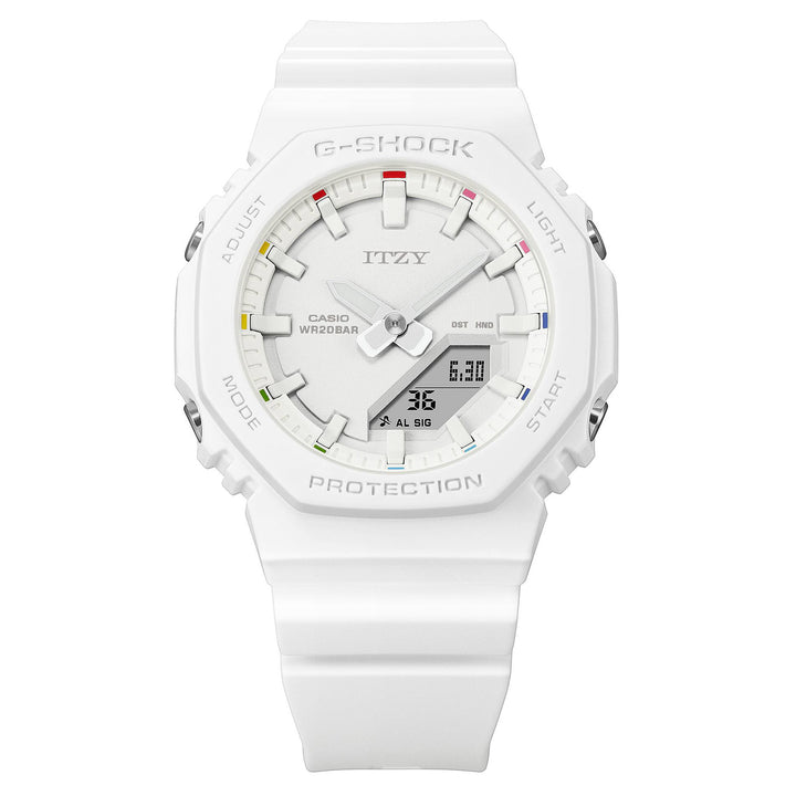 Casio G-SHOCK White Resin Digital-Analogue Women's Watch - GMAP2100IT-7A