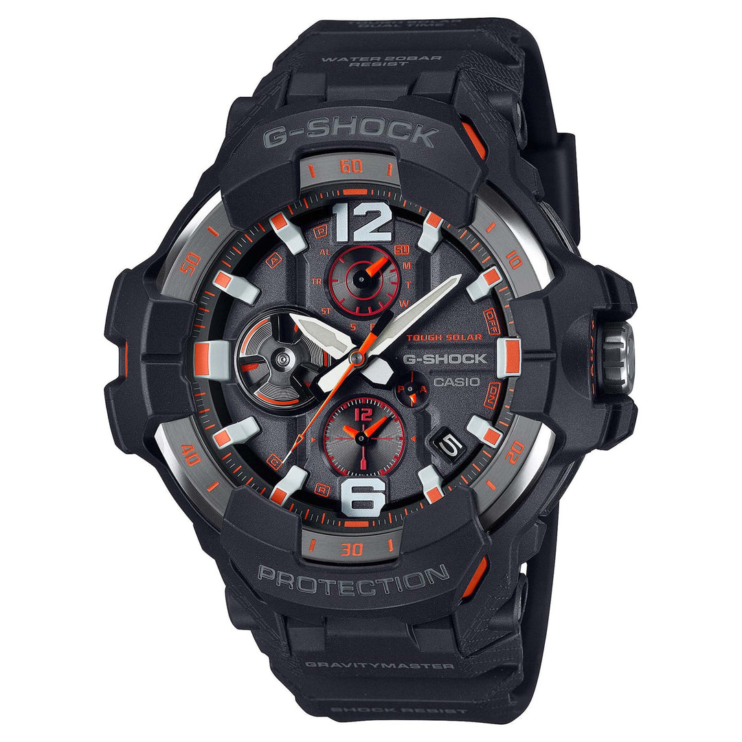 Casio G-SHOCK Black Resin Men's Multi-Function Solar Watch - GRB300-1A4