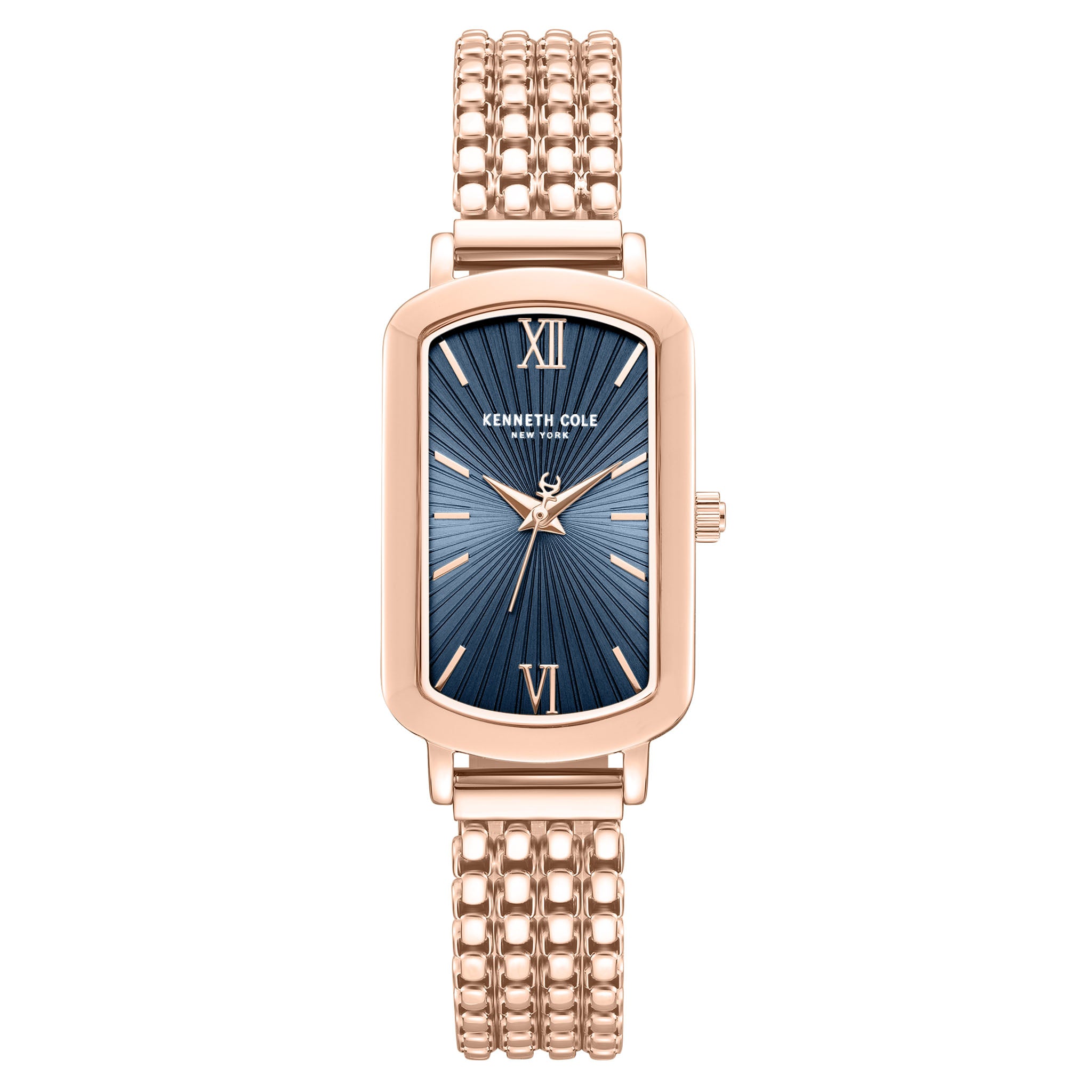 Kenneth Cole Stainless Steel Blue Dial Stainless Steel Women's Watch - KCWLG0065901