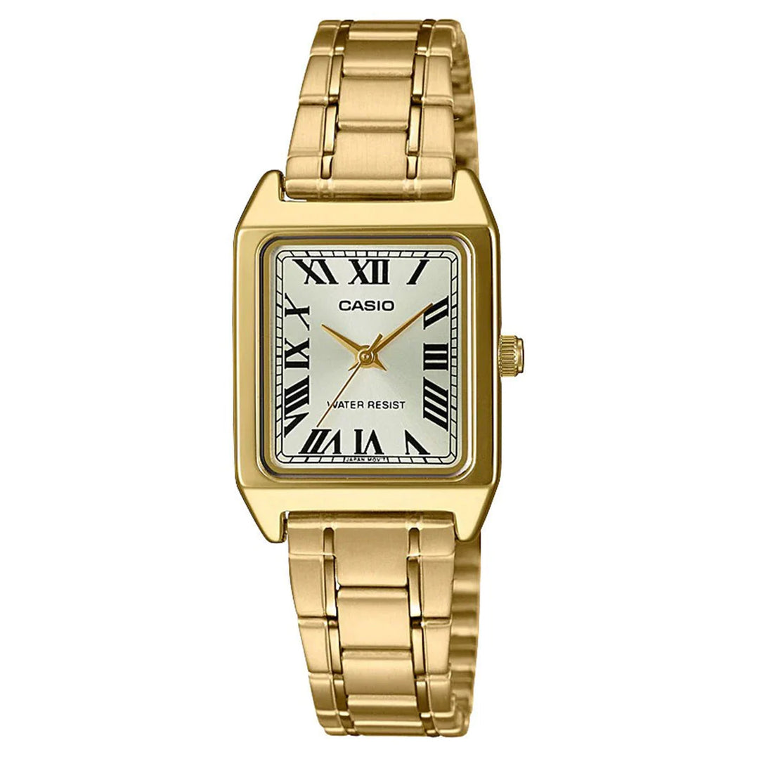 Casio Gold-Tone Steel Women's Watch - LTPV007G-9B