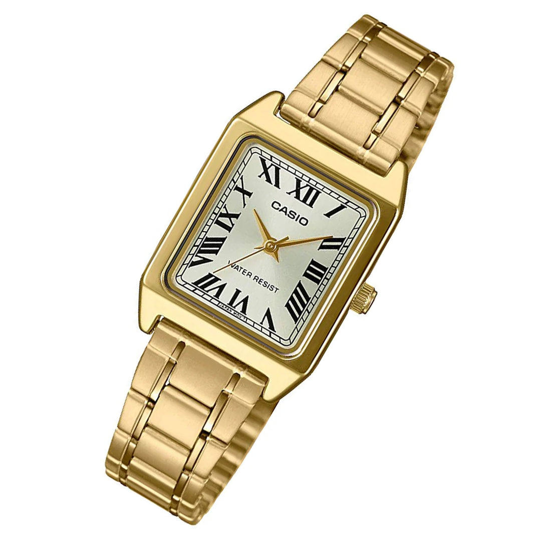 Casio Gold-Tone Steel Women's Watch - LTPV007G-9B