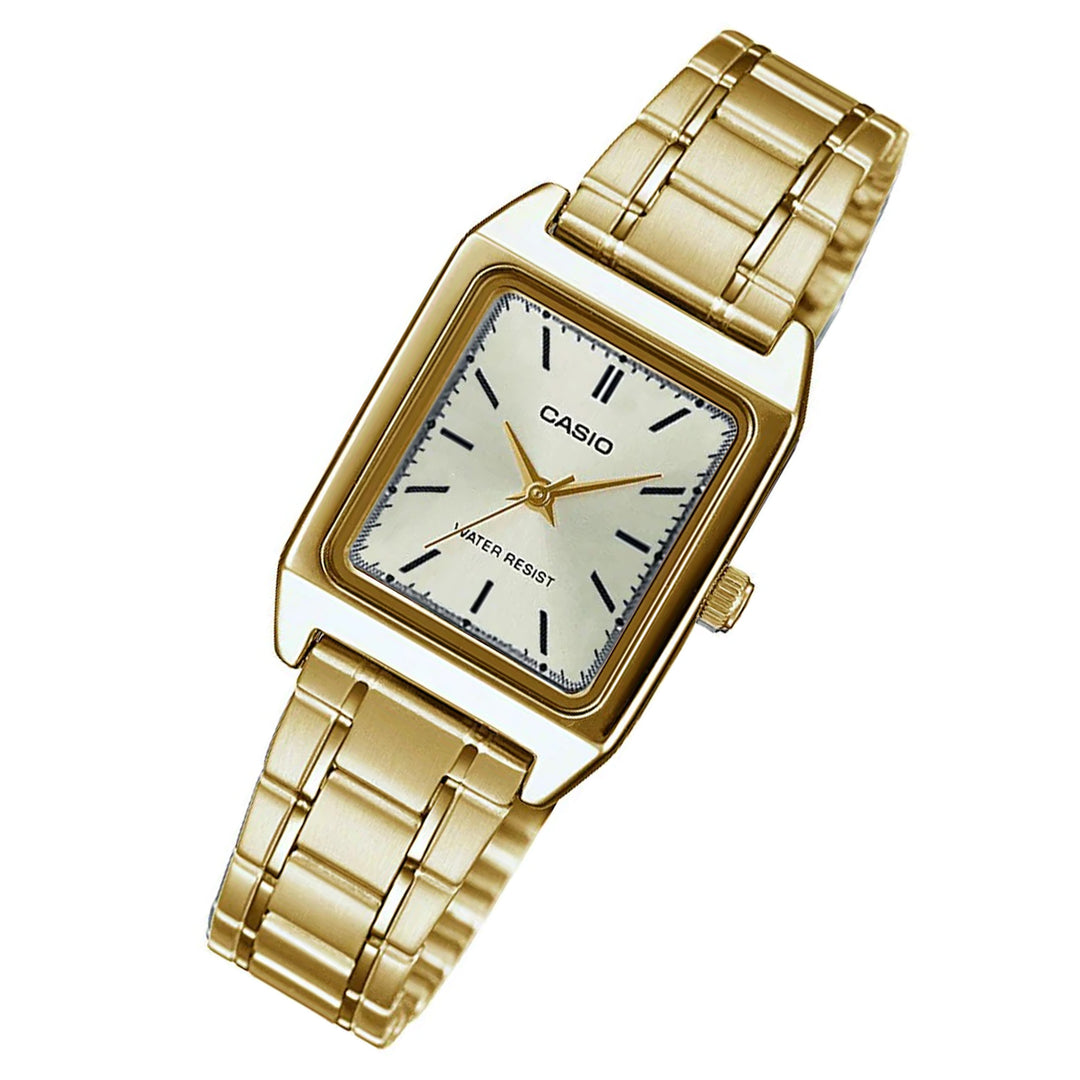 Casio Gold-Tone Steel Women's Watch - LTPV007G-9E