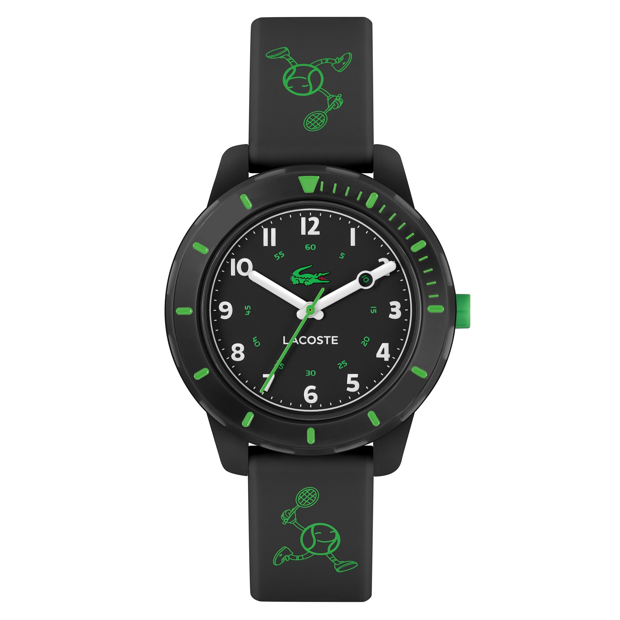 Lacoste Black Silicone Kids Watch - 2030061