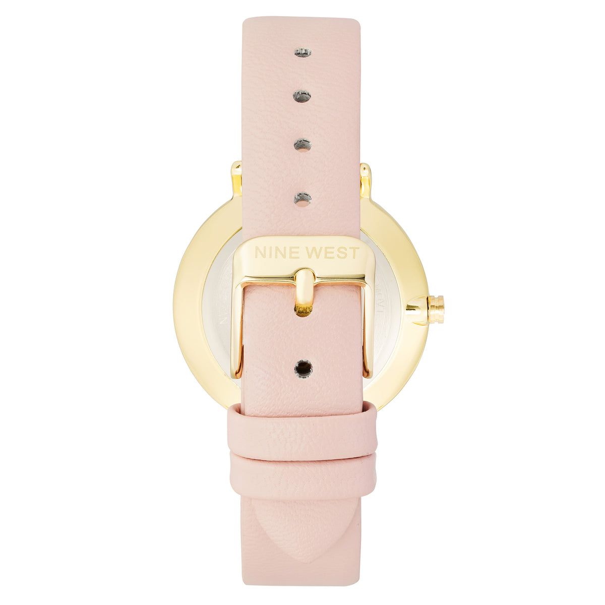 Nine West Pink Leather Women's Watch - NW2346GPLP