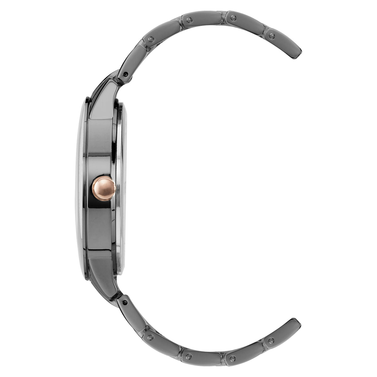Nine West Gun-Tone Bracelet Women's Watch - NW2597FLGY