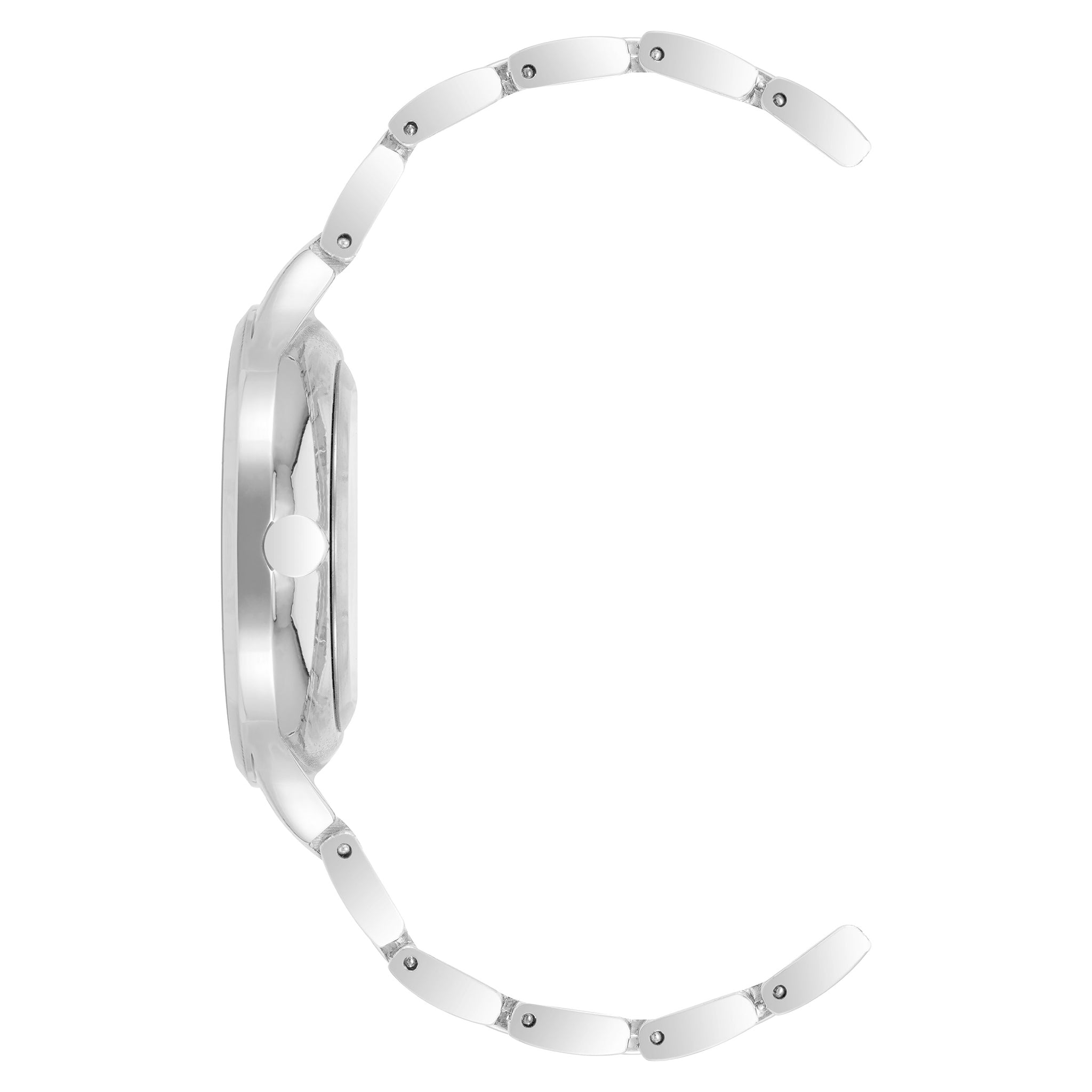 Nine West Silver-Tone Bracelet Rainbow Dial Women's Watch - NW2853RBSV