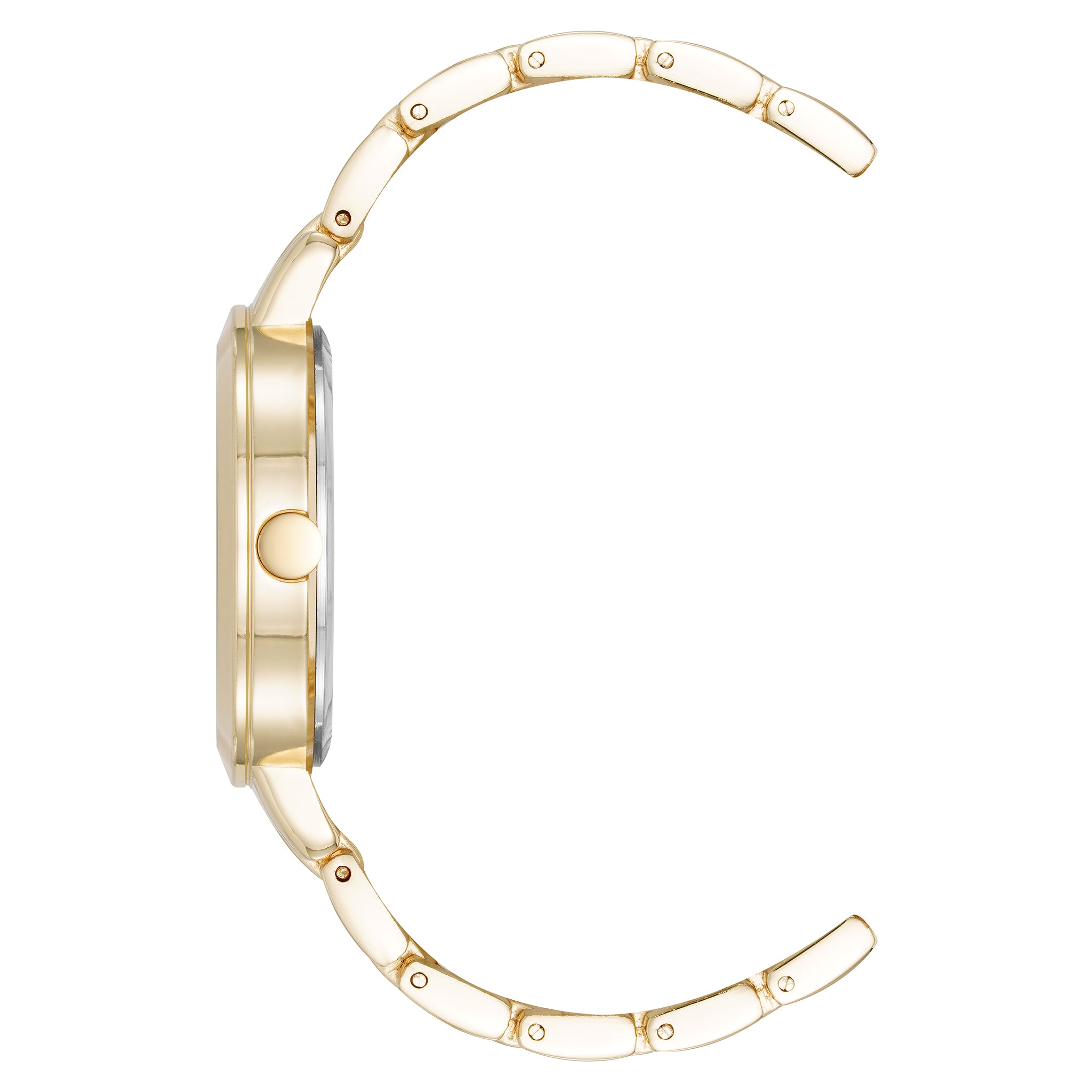 Nine West Gold-Tone Bracelet Champagne Dial Women's Watch - NW3150FLCH
