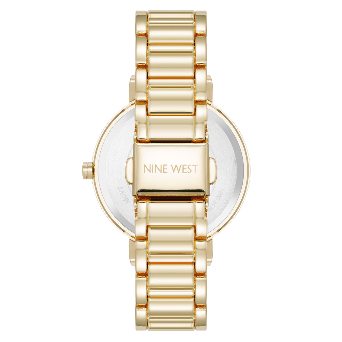Nine West Gold-Tone Bracelet Champagne Dial Women's Watch - NW3150FLCH