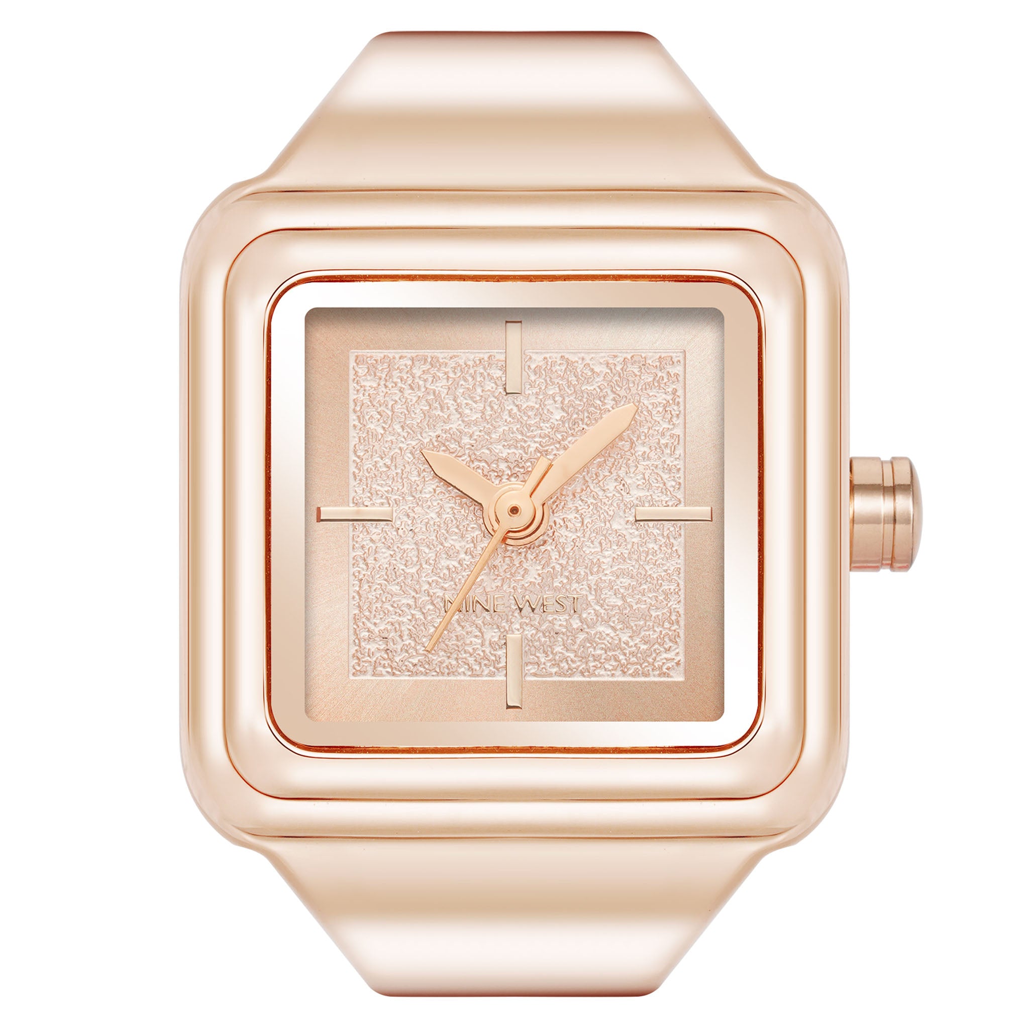 Nine West Rose Gold Steel Women's Watch - NW3340RINGRGR