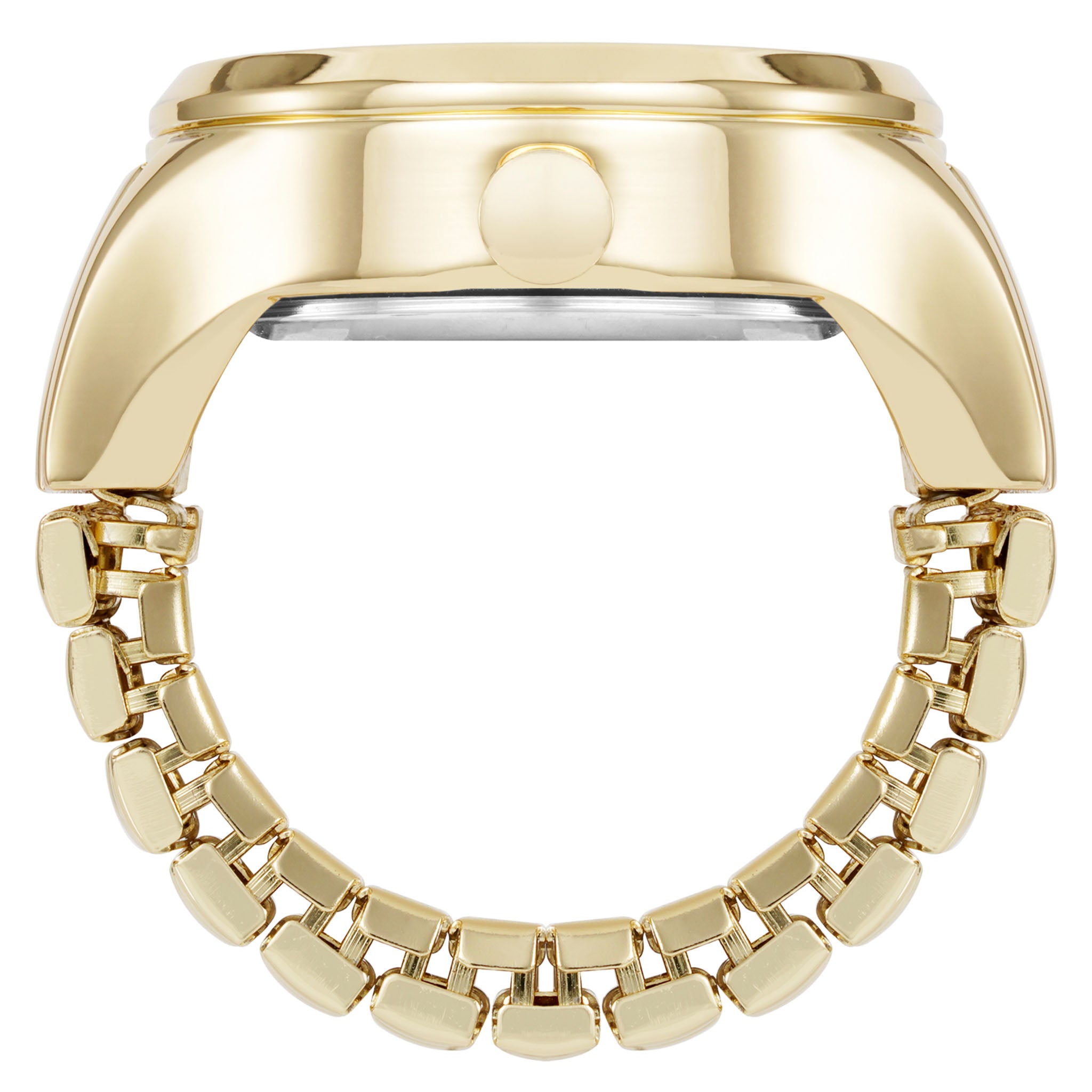Nine West Gold Steel Women's Watch - NW3344RINGCHG
