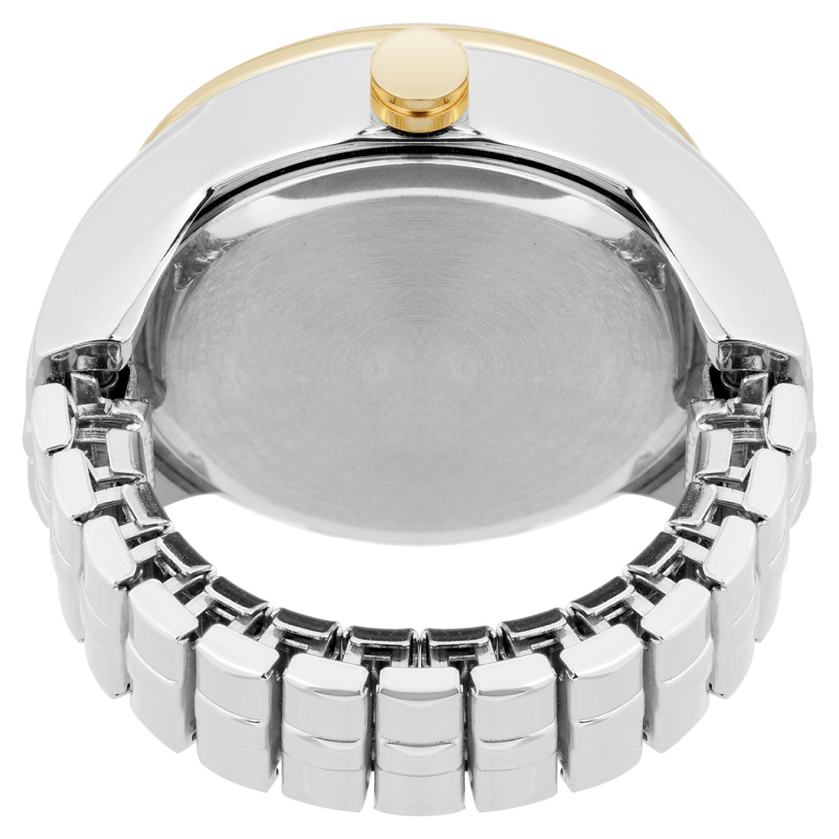 Nine West Silver Steel White Dial Women's Watch - NW3345RINGSVT