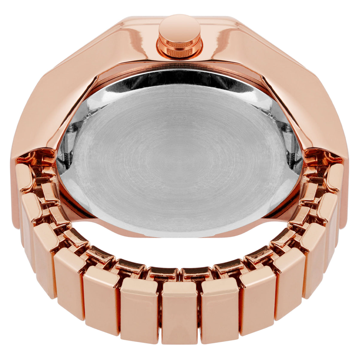Nine West Rose Gold Steel Silver Gold Dial Women's Watch - NW3348RINGRGR
