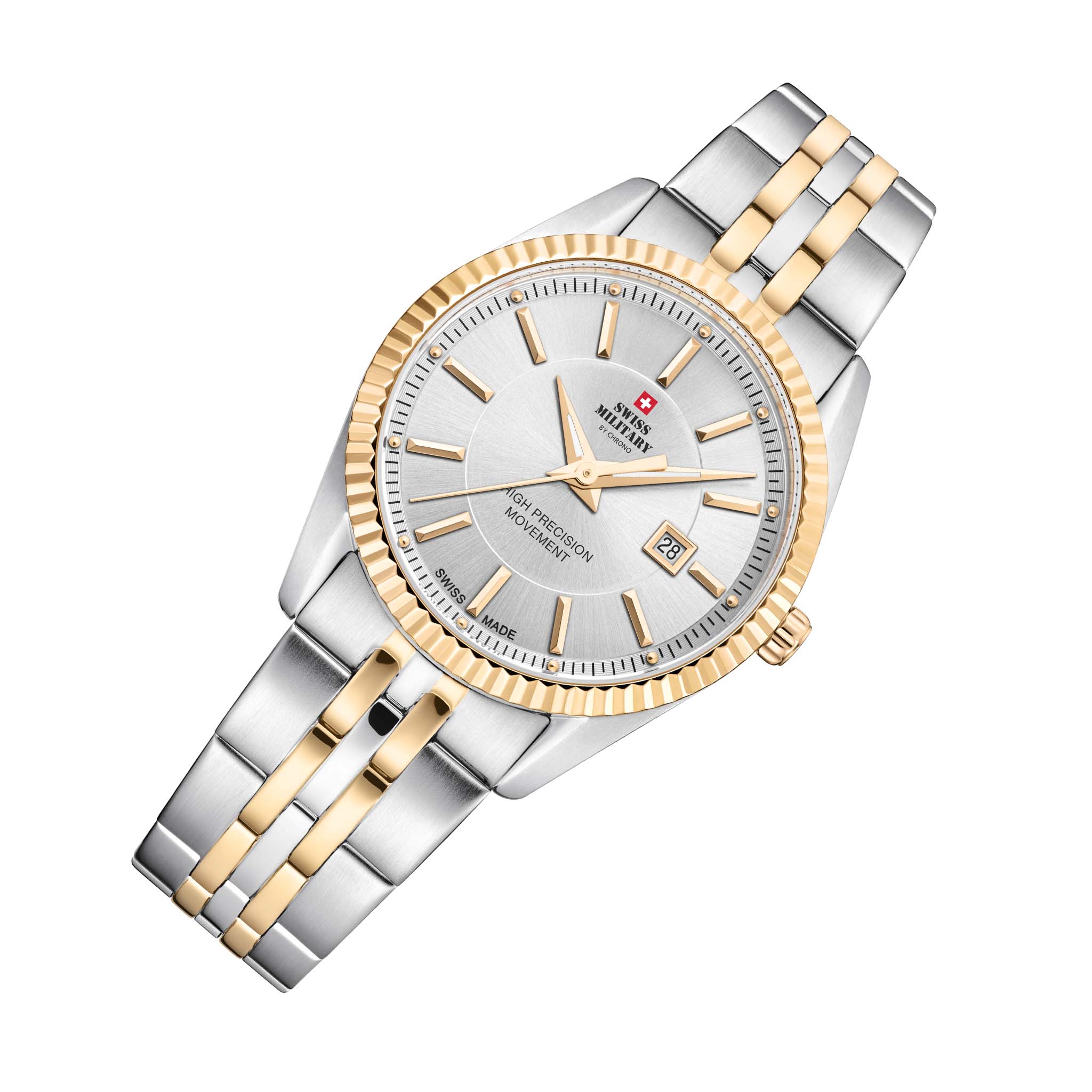 Swiss Military Stainless Steel Women's Watch  - SM34066.05