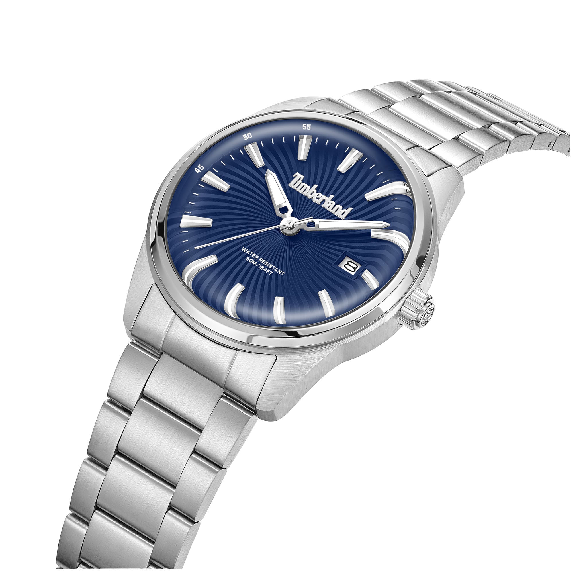 Timberland Stainless Steel Blue Dial Men's Watch - TDWGH0083104