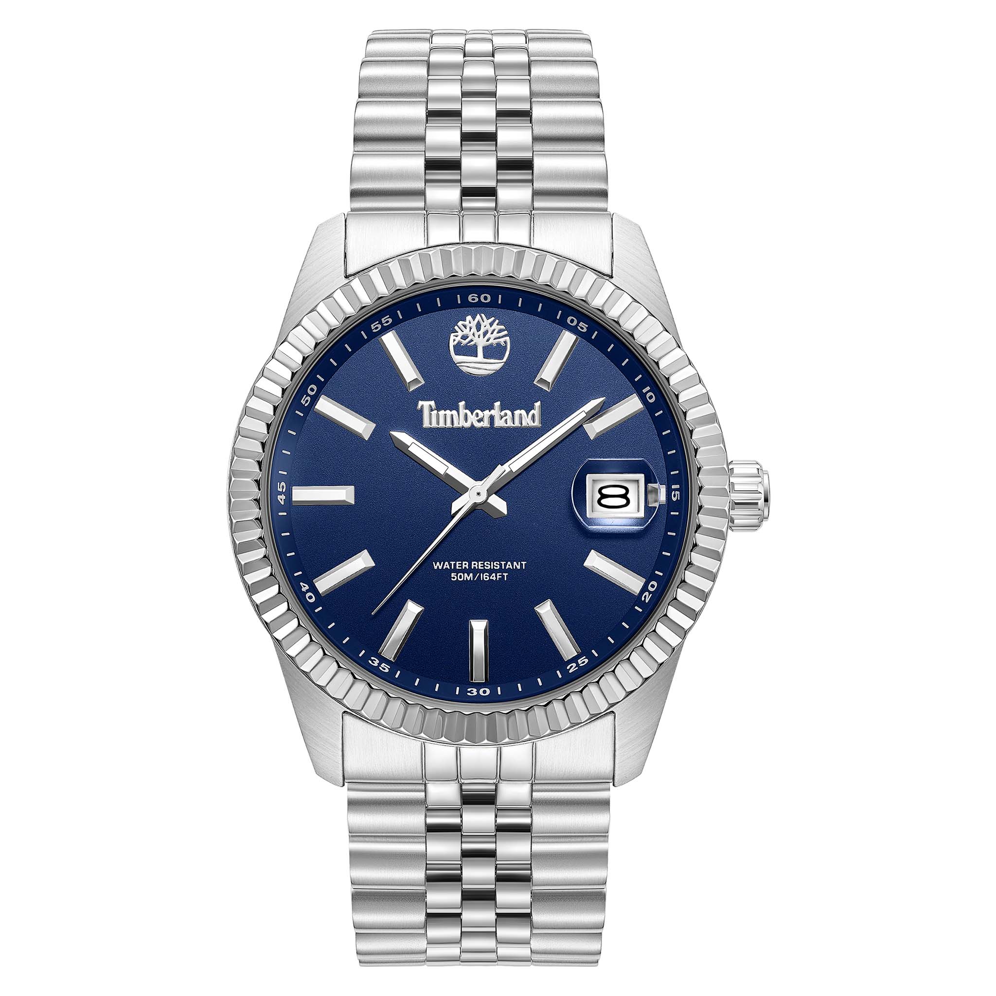 Timberland Stainless Steel Blue Dial Stainless Steel Men's Watch - TDWGH0083701