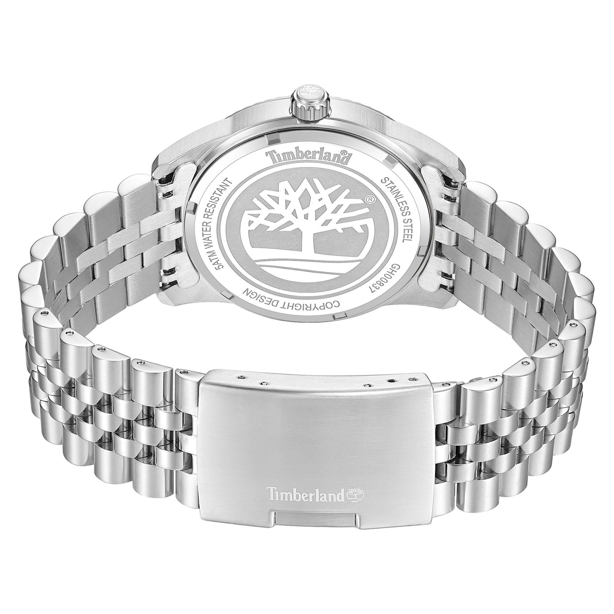 Timberland Stainless Steel Blue Dial Men's Watch - TDWGH0083701
