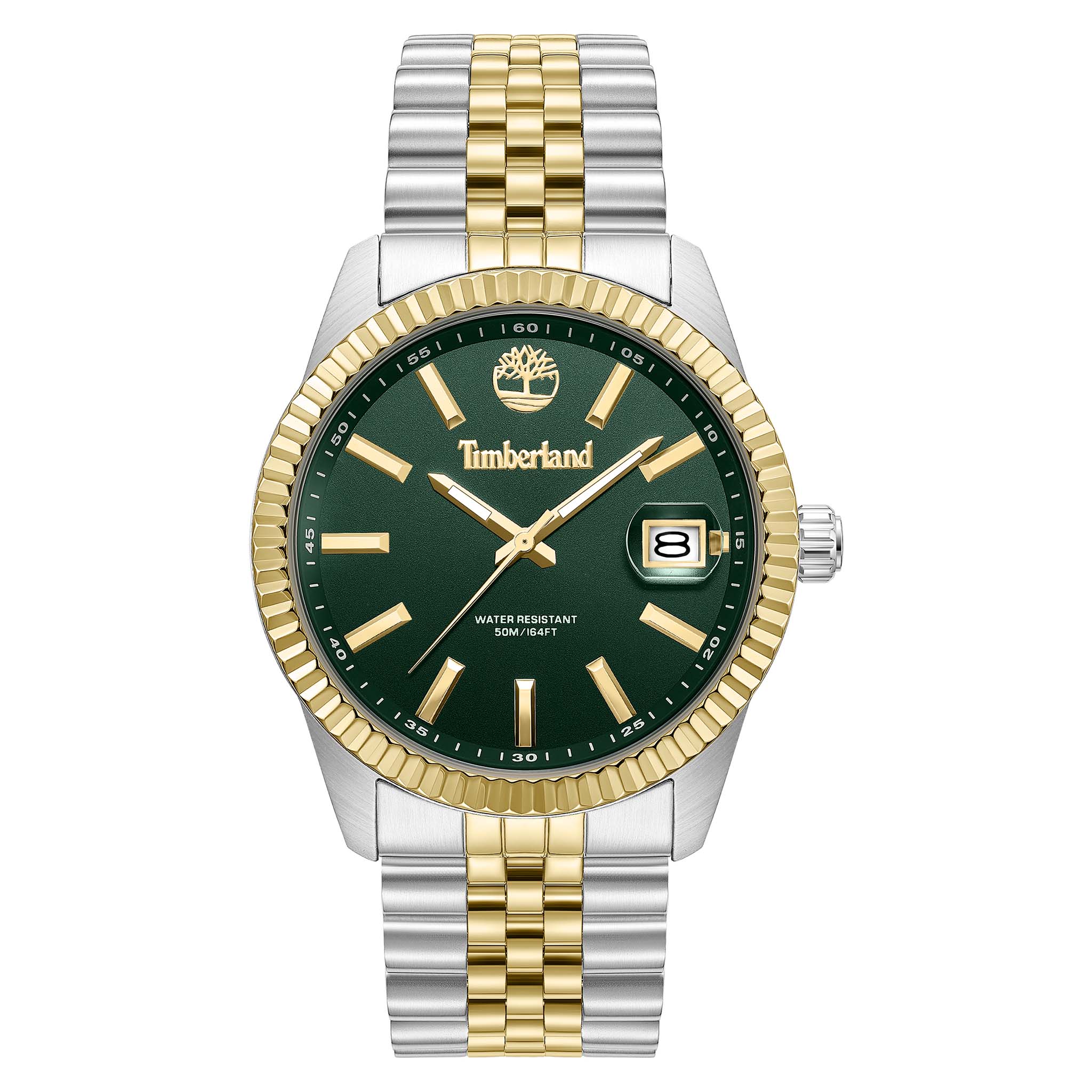Timberland Stainless Steel Green Dial Stainless Steel Men's Watch - TDWGH0083703