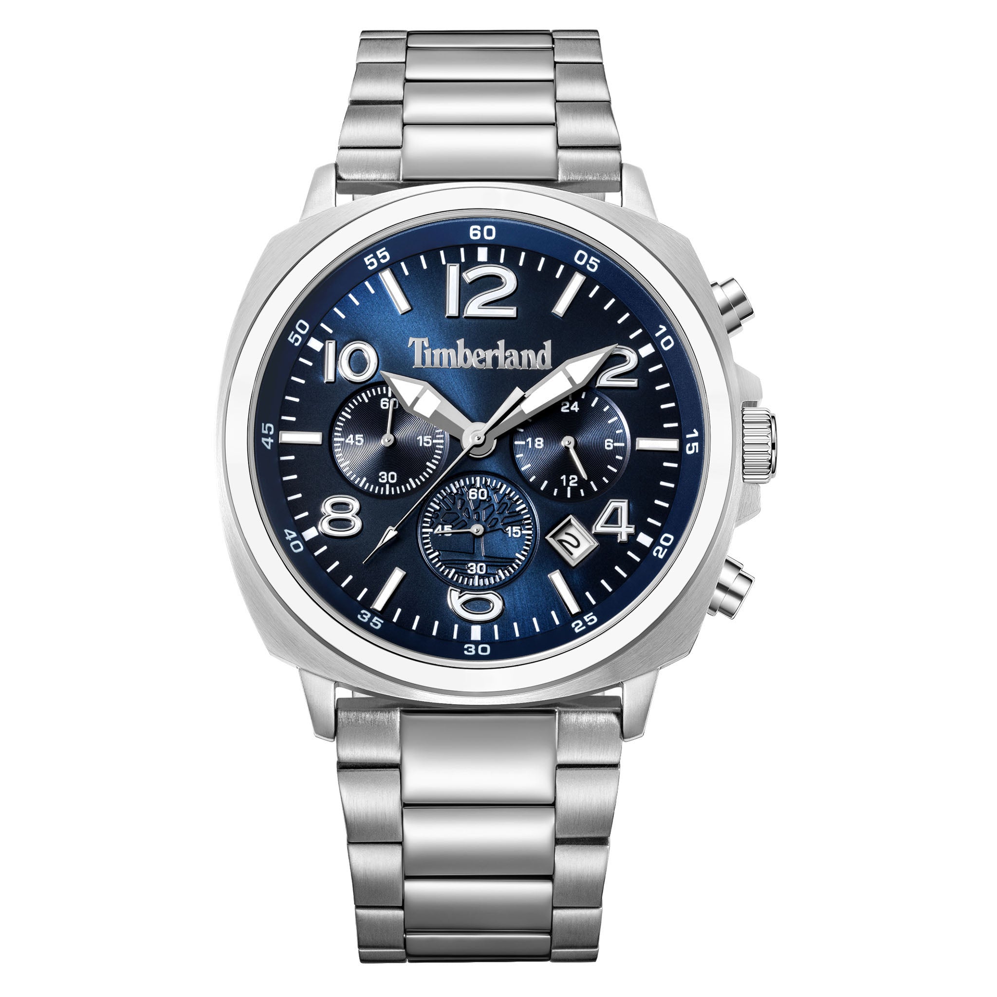 Timberland Stainless Steel Blue Dial Chronograph Men's Watch - TDWGI0068501