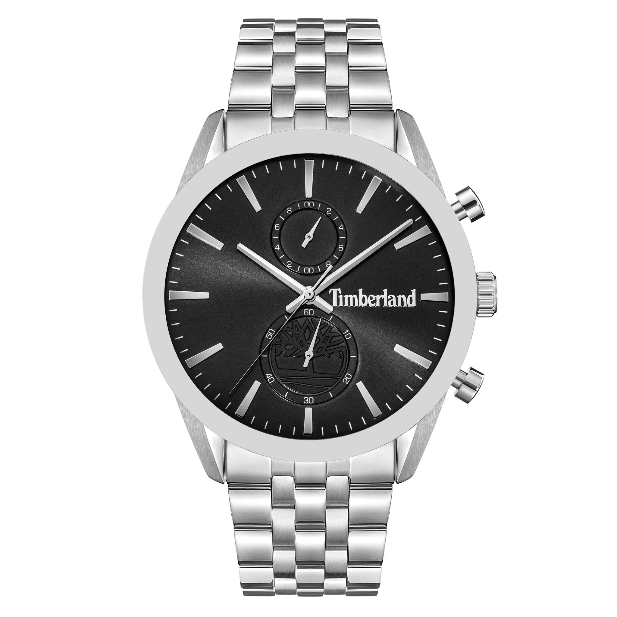 Timberland Stainless Steel Black Dial Stainless Steel Men's Watch - TDWGI0068702