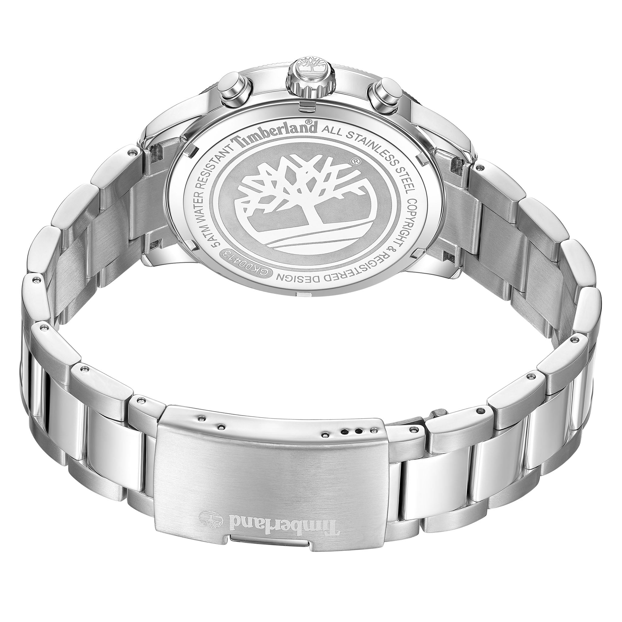 Timberland Stainless Steel Green Dial Chronograph Men's Watch - TDWGK0041301