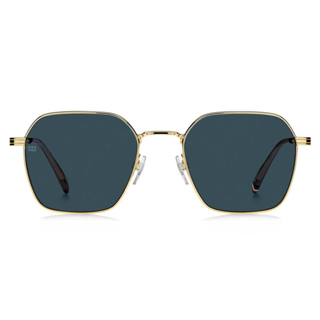Tommy Hilfiger Men's Sunglasses Geometric / Octagonal Frame Blue Avio Lens - Th 2133/S