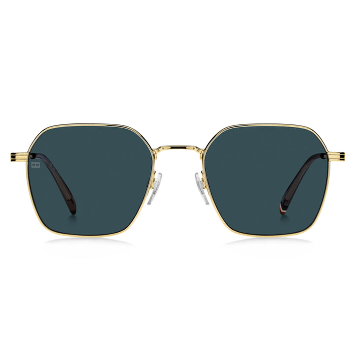 Tommy Hilfiger Men's Sunglasses Geometric / Octagonal Frame Blue Avio Lens - Th 2133/S