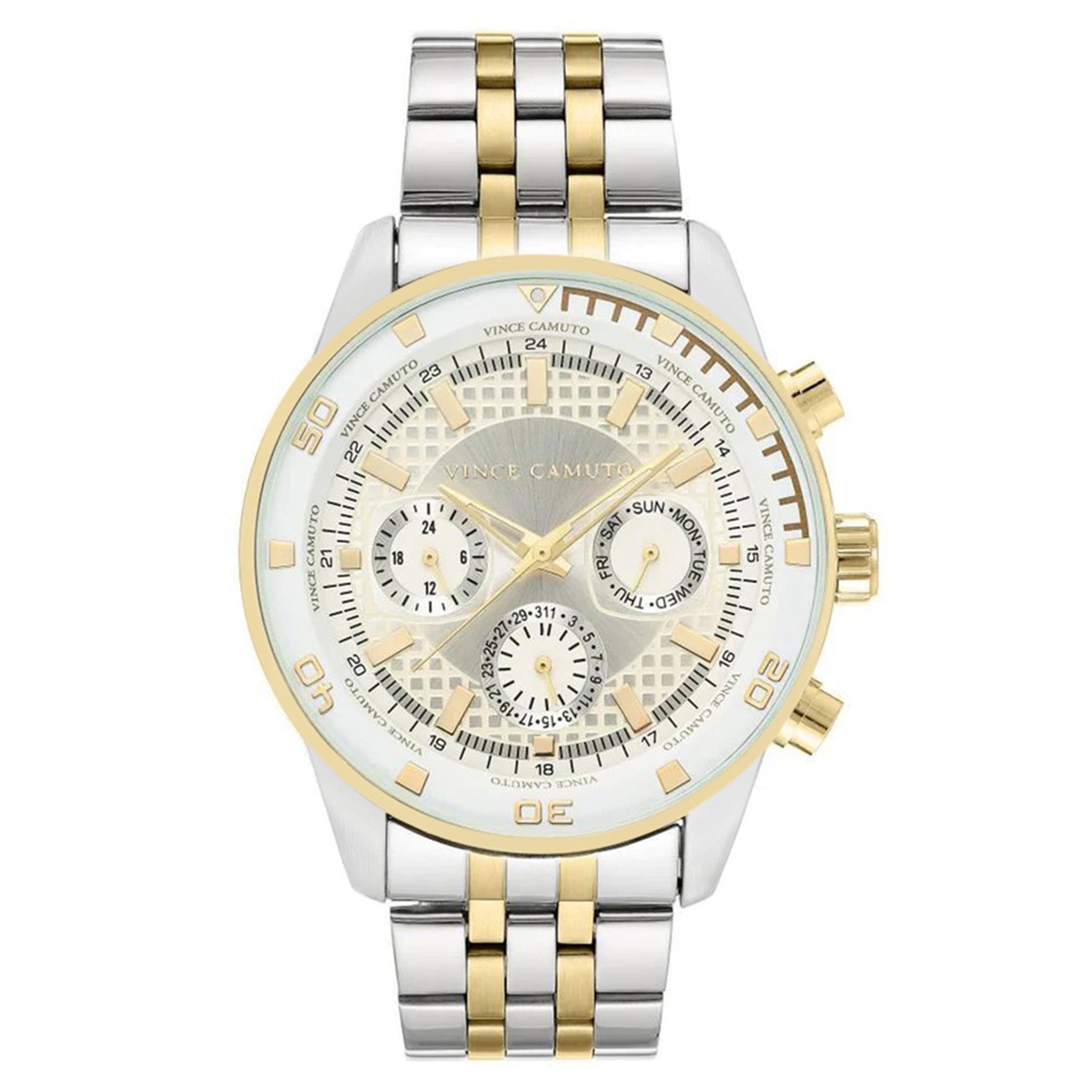 Vince Camuto Two-Tone Steel Men's  Watch - VC1139SVTT