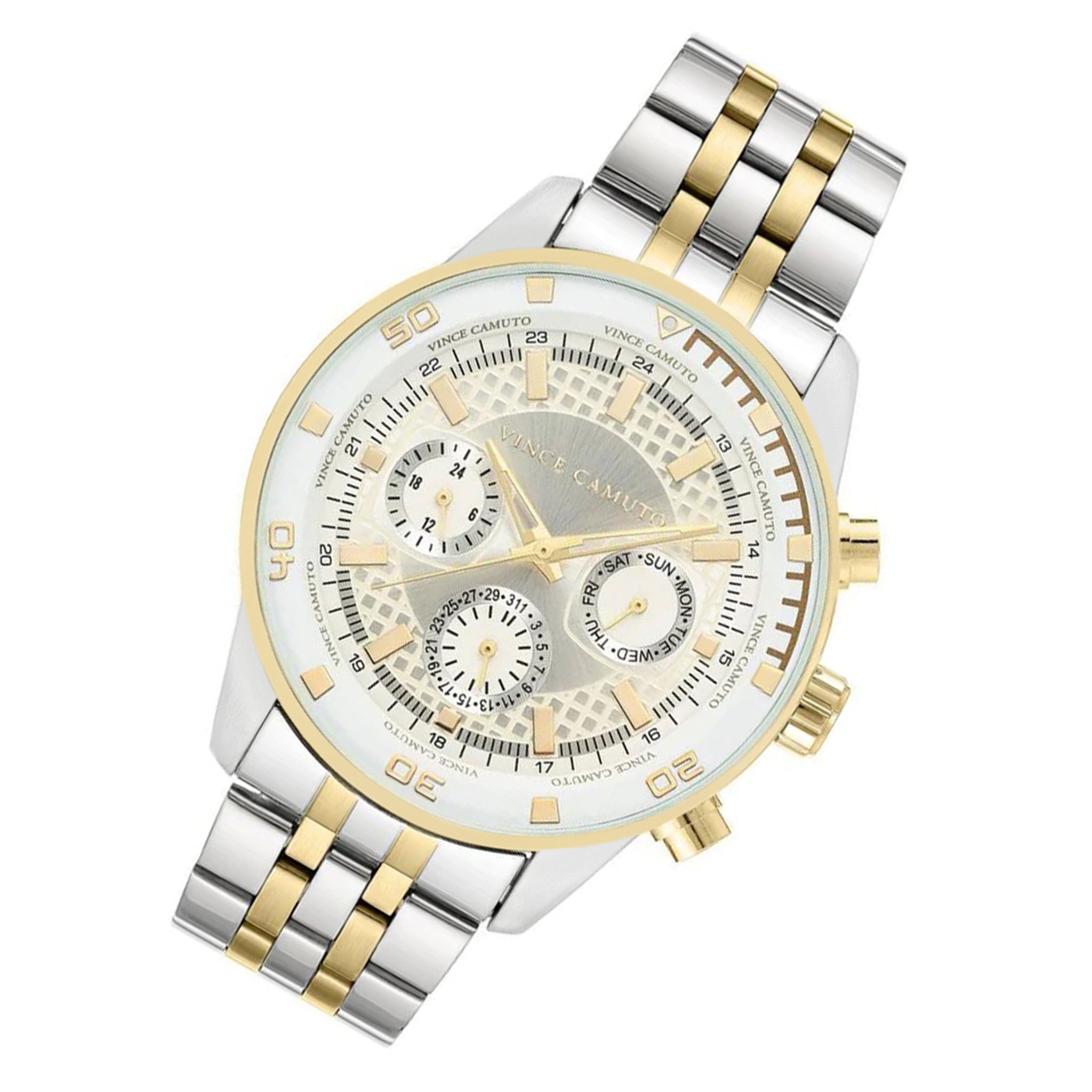 Vince Camuto Two-Tone Steel Men's  Watch - VC1139SVTT