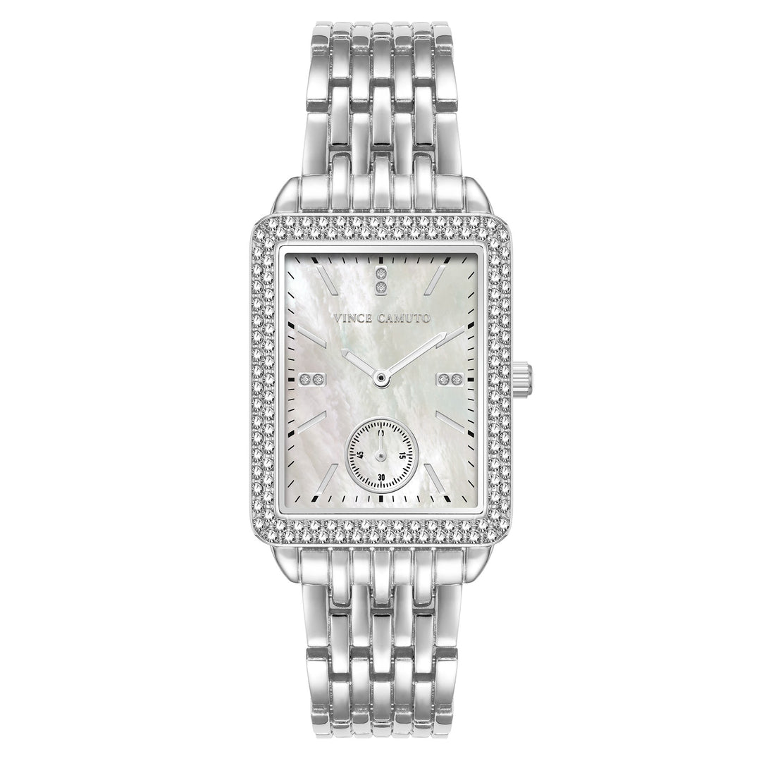 Vince Camuto Silvertone Metal Women's Watch - VC9001MPSV