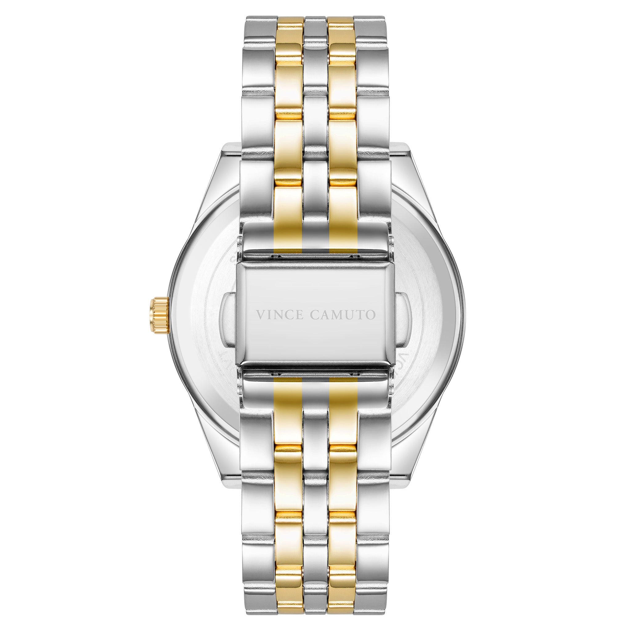 Vince Camuto Two-Tone Steel White MOP Dial Women's Watch - VC9007MPTT
