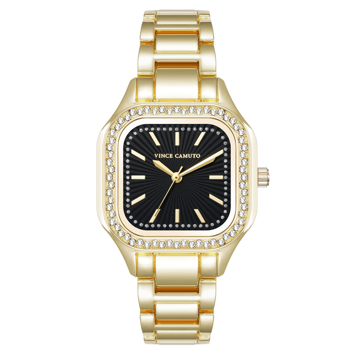 Vince Camuto Gold Tone Metal Women's Watch - VC9014BKGP