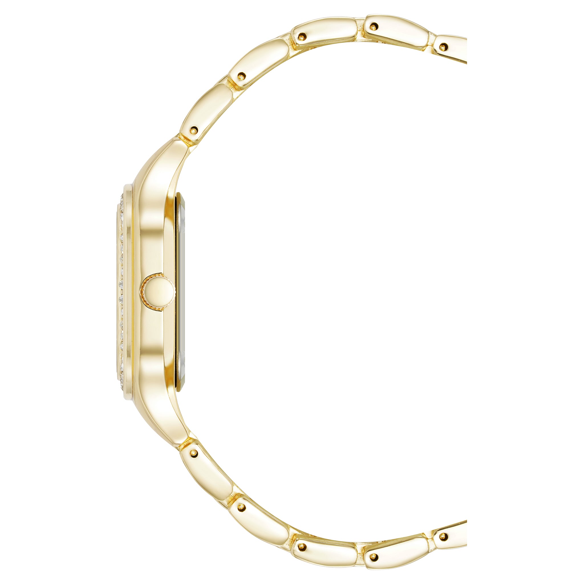 Vince Camuto Gold Tone Metal Black Dial Women's Watch - VC9014BKGP