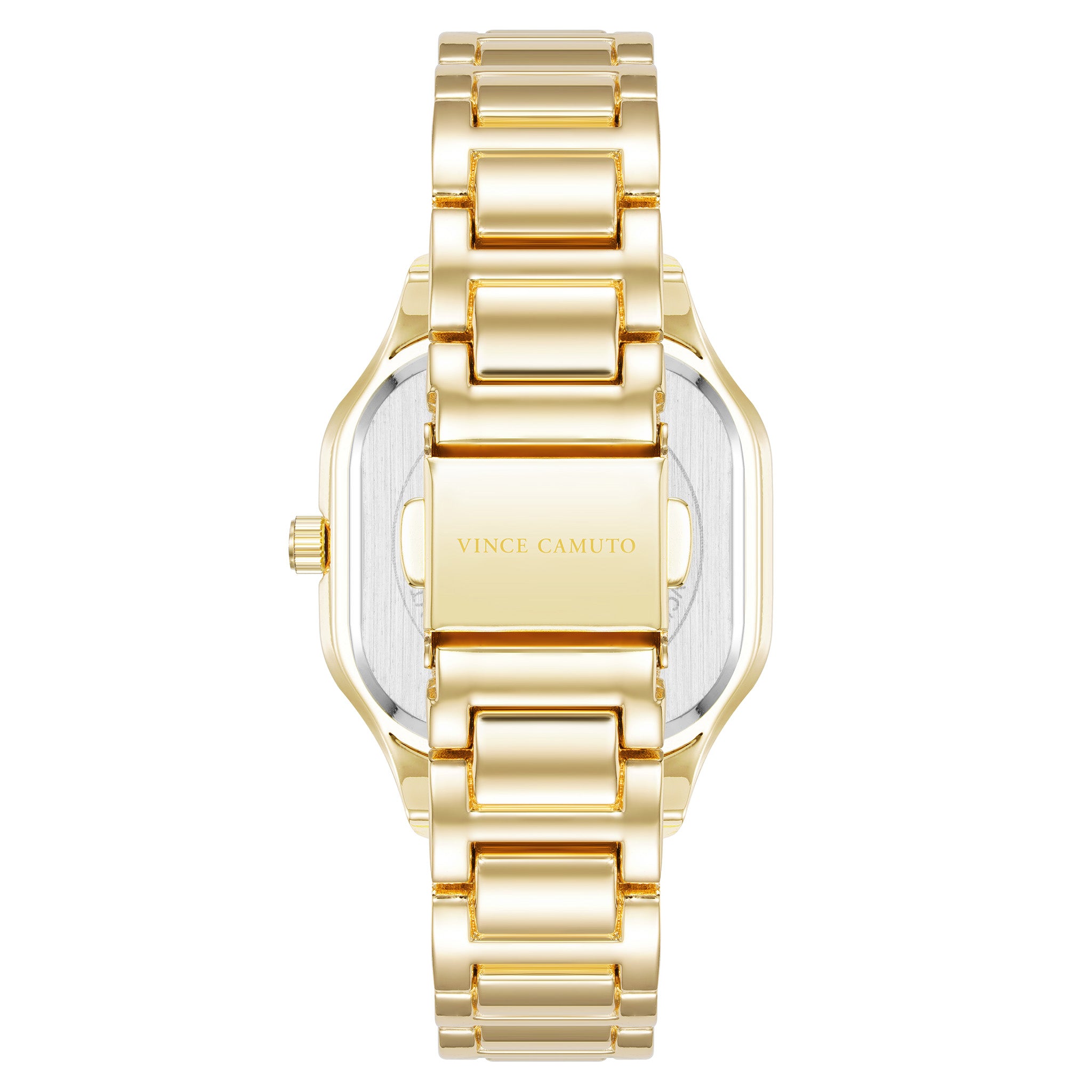 Vince Camuto Gold Tone Metal Black Dial Women's Watch - VC9014BKGP