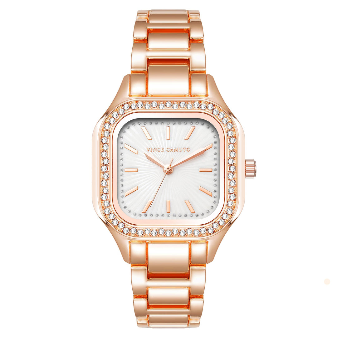 Vince Camuto Rose Gold Metal Women's Watch - VC9014MPRG