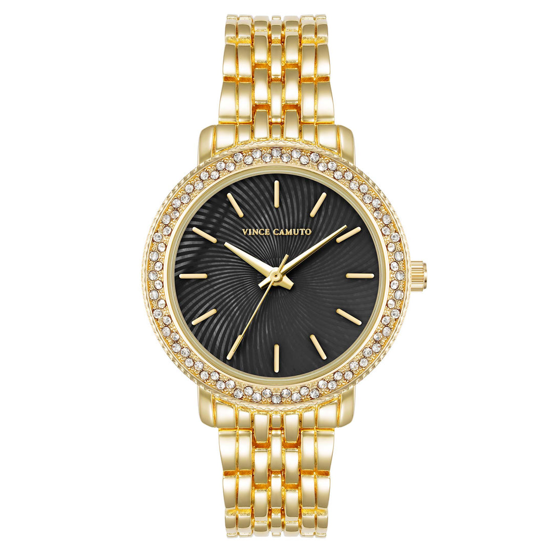 Vince Camuto Gold Tone Metal Women's Watch - VC9018BMGB