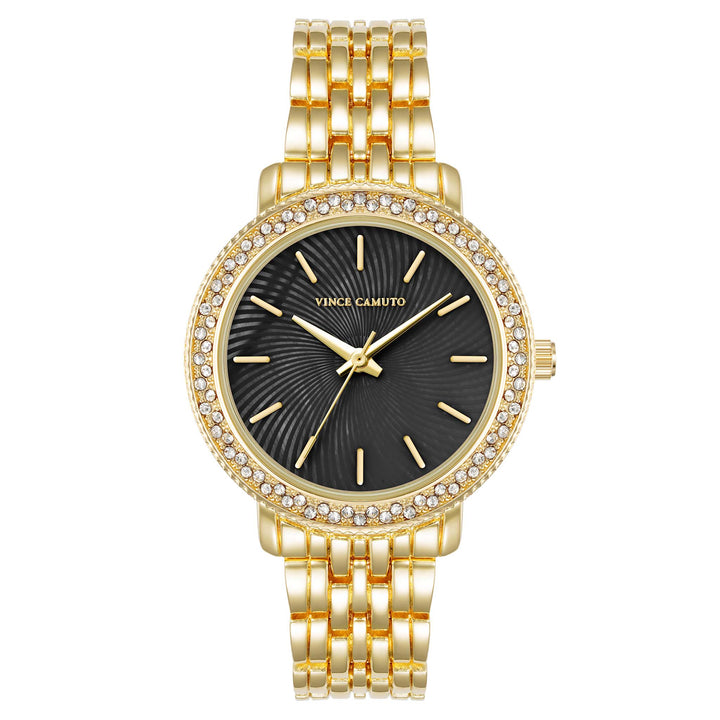 Vince Camuto Gold Tone Metal Women's Watch - VC9018BMGB