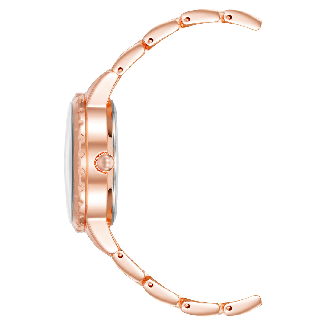 Vince Camuto Rose Gold Metal Gren Dial Women's Watch - VC9034GNRG