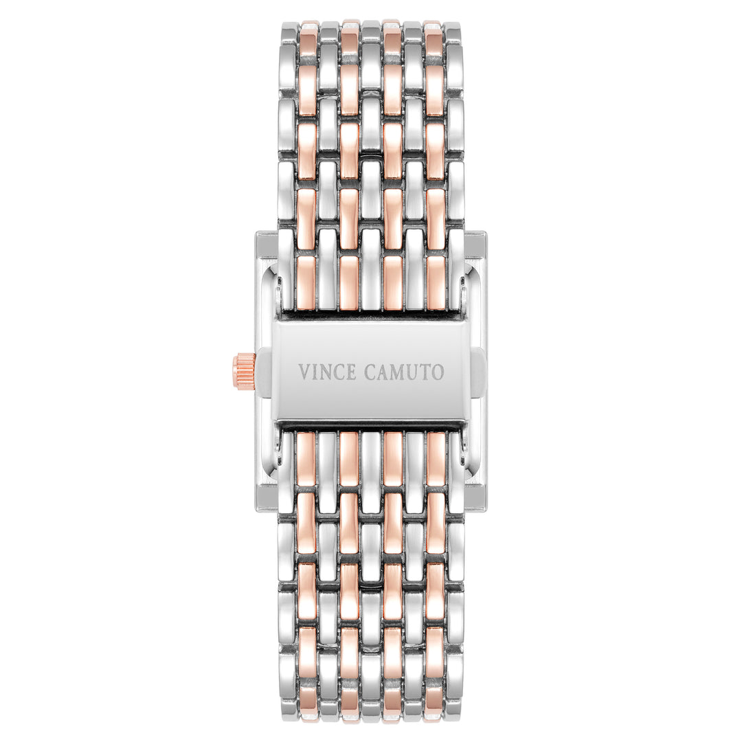 Vince Camuto Two-Tone Metal Blush MOP Dial Women's Watch - VC9049RMRT