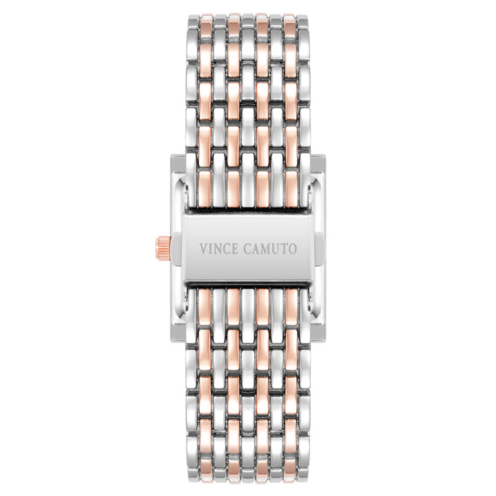 Vince Camuto Two-Tone Metal Blush MOP Dial Women's Watch - VC9049RMRT