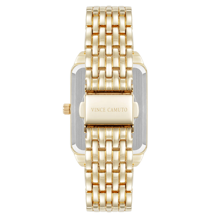 Vince Camuto Gold Tone Metal White MOP Dial Women's Watch - VC9058MPGB