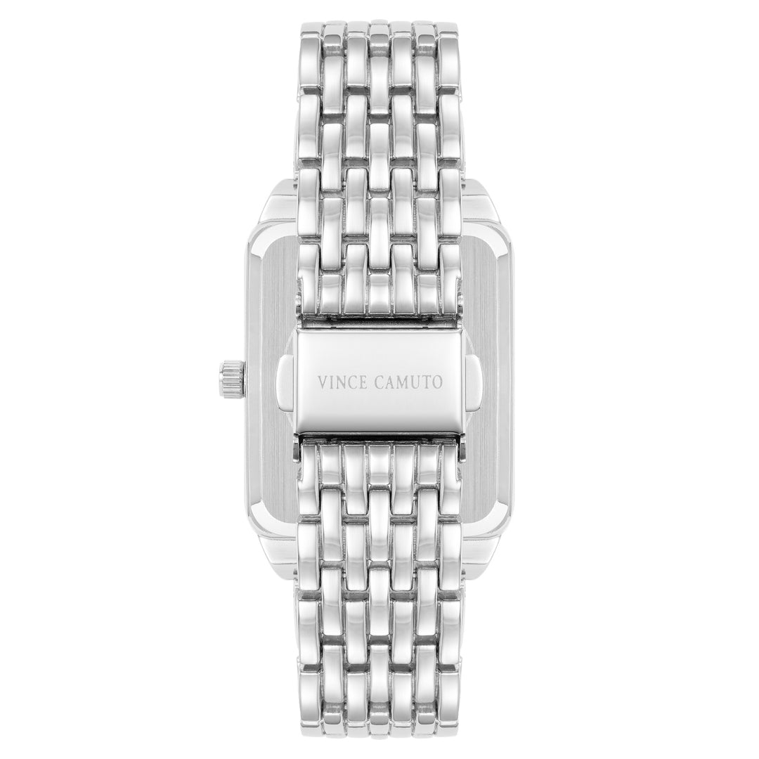 Vince Camuto Silver Tone Metal White MOP Dial Women's Watch - VC9059MPSV