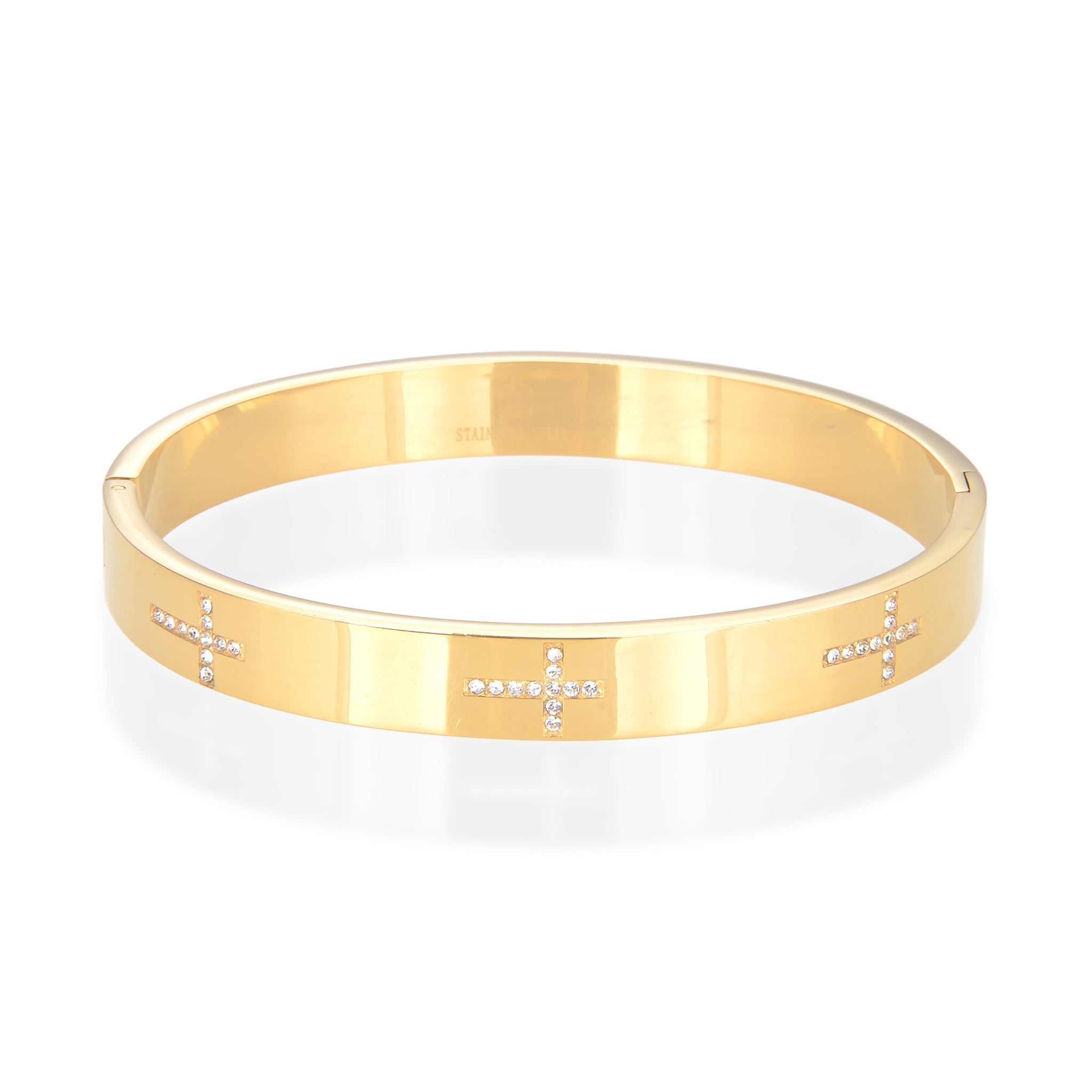 Giorgio Milano Jewellery Gold Steel & Crystals Women's Bracelet - W4150SG