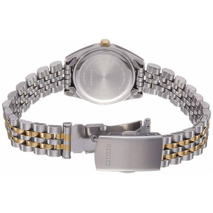 Citizen Ladies Two Tone Stainless Steel Quartz Watch - EU6064-54D